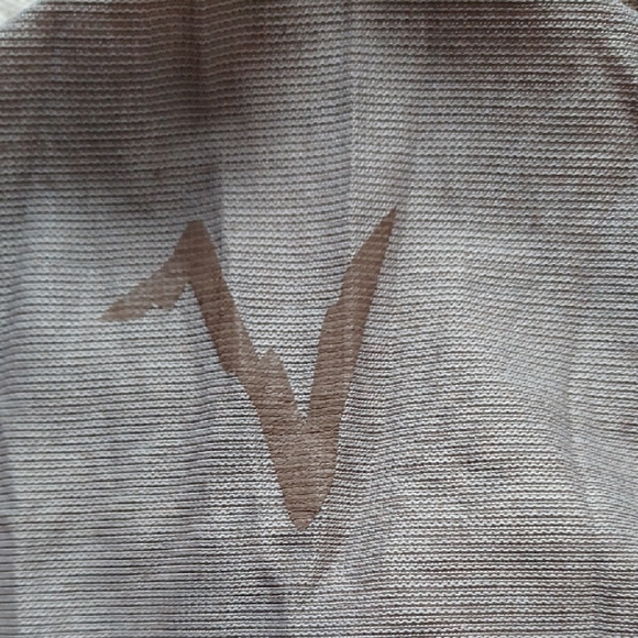 Women's Voormi Taupe Long Sleeve Hooded Top Size XL - Picture 3 of 10